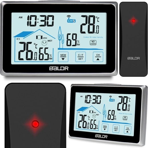BALDR vejrstation i sort