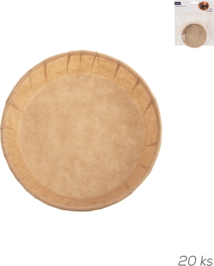 Papirforme til tarteletter 10,5 cm (20 stk.)