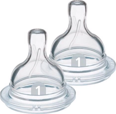 Philips Avent sut Anti-colic/Classic+ med nyfødt-flow, 2 stk.