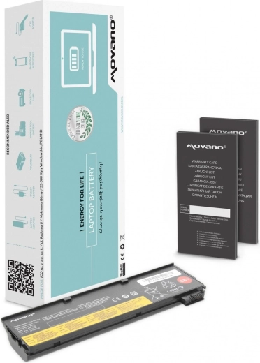 Movano batteri til Lenovo ThinkPad T440, T450s og X240 4400 mAh (48 Wh)