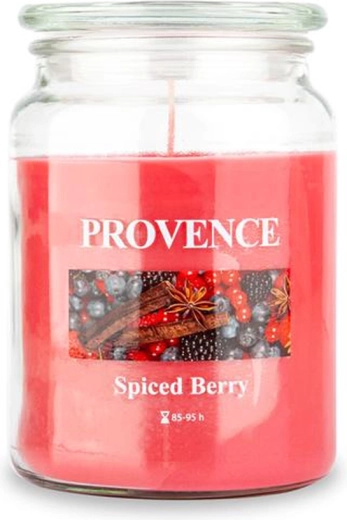 Duftlys i glas PROVENCE spiced berry 95 timer