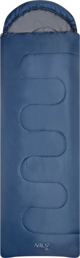 Tæppe-sovepose NILS Camp NC2107 blå‑grå