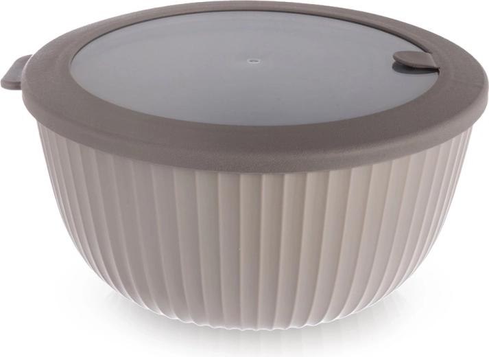 Køkkenskål med låg 21 cm, 2,5 l