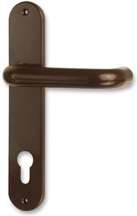 Dørhåndtag Standard 72 mm brun plast