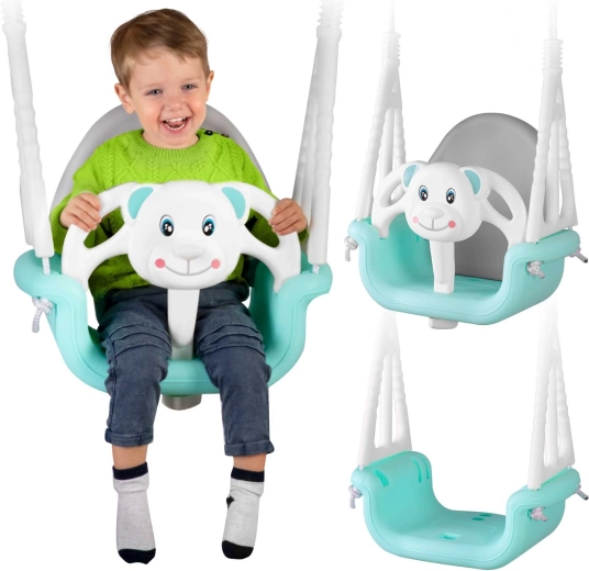 Ricokids spandgynge Bamse 3i1 turkis