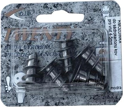 Metalplugs til gipsplader, blister 5 stk.