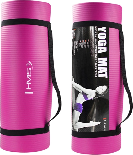 Yogamåtte HMS YM04 pink