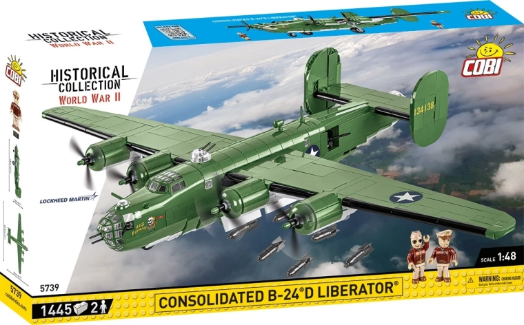 COBI Consolidated B-24D Liberator Axis Nightmare byggesæt
