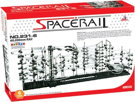 SpaceRail kuglebane level 6 (60 m)