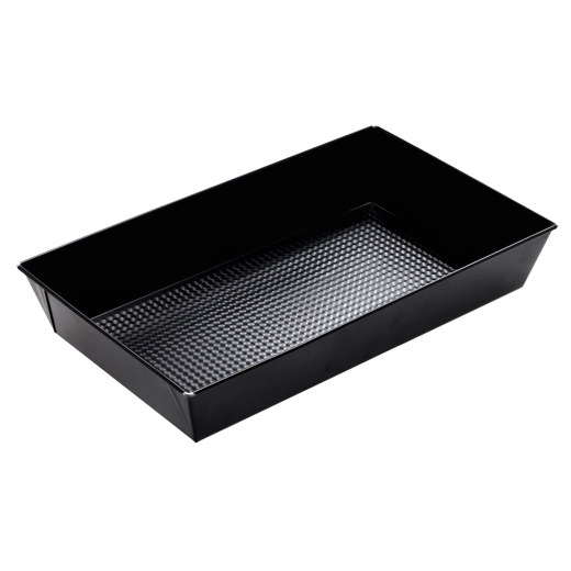 Sort non-stick bageform 39 × 23,5 × 7 cm