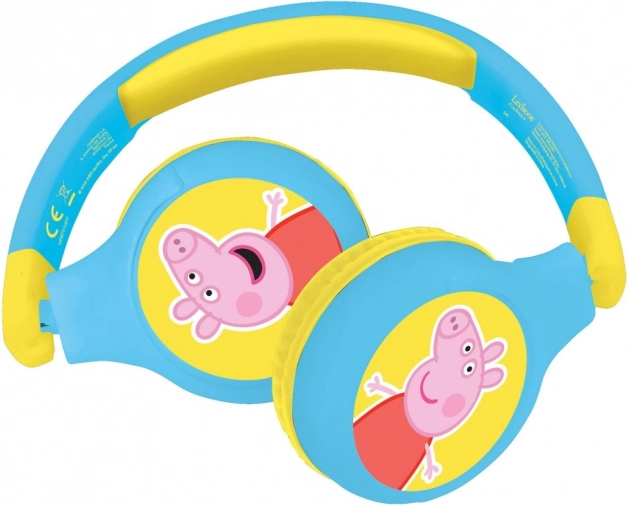 Sammenklappelige Peppa Pig Bluetooth-hovedtelefoner