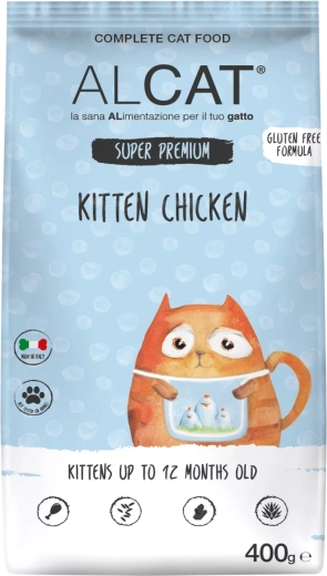 Alcat granulat til killinger med kyllingekød 400 g