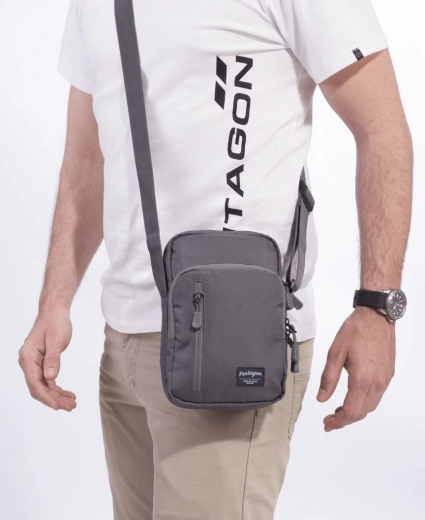 Pentagon Kleos messenger-taske sort