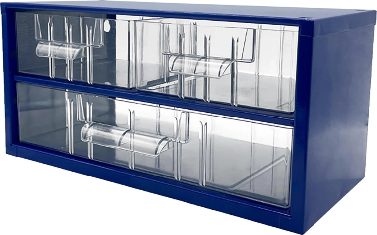 Metalorganisator med skuffer 30,5 × 15 × 15,5 cm – TOKOZ