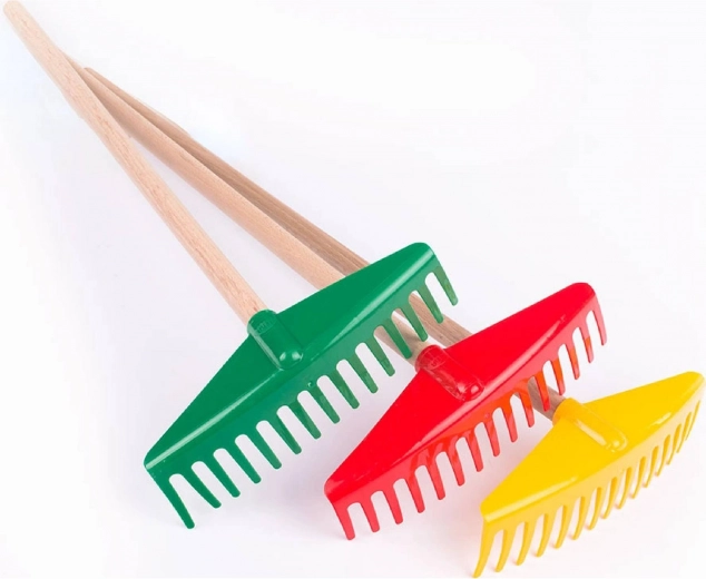 Lena børnerive med træhåndtag 60 cm