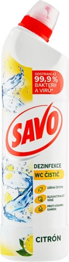 Savo WC-rens citron uden klor 750 ml
