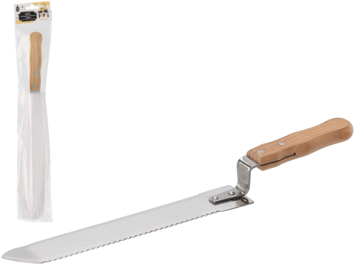 Ensidet takket afkappningskniv til honning
