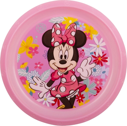 Flad børnetallerken med Minnie 22 cm