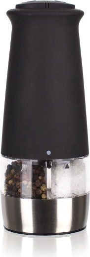 Elektrisk salt- og peberkværn 2-i-1 Culinaria Black