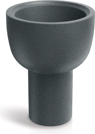 Molta Vessel blomsterkrukke 40 cm granitgrå