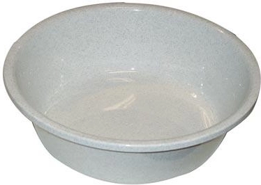 Plastvask 36 cm granit