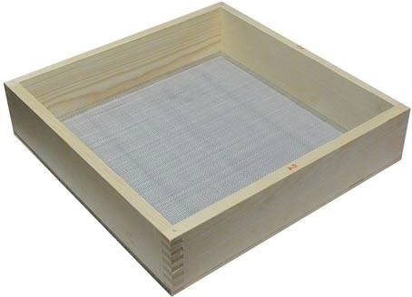 Murersigte med træramme 52 × 45 cm, maske 4 mm