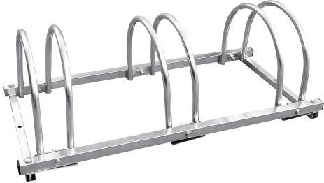 Stativ til 3 cykler, galvaniseret, 800 × 370 × 265 mm