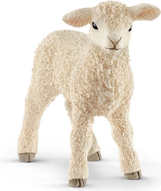 Schleich lille lam Farm World – rød figur