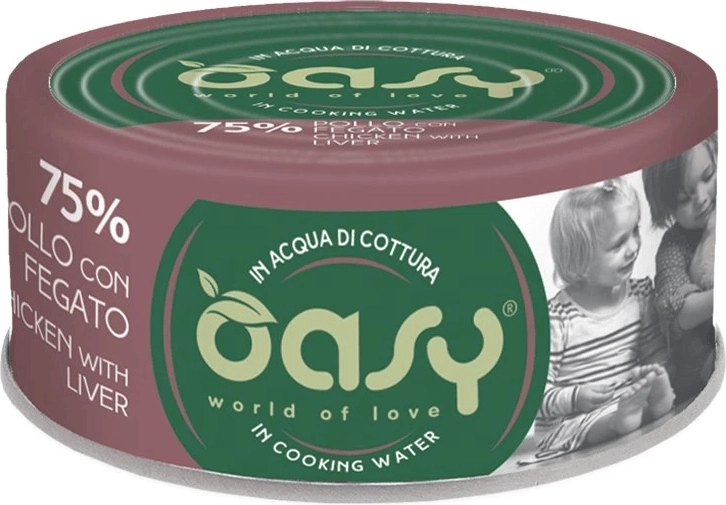 Oasy More Love kylling med lever 70 g