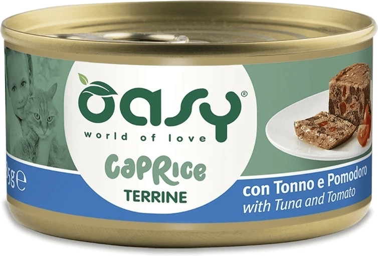 Oasy Caprice terrine med tun og tomat 85 g