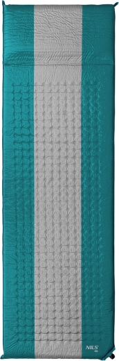 Selvoppustelig liggeunderlag med pude NILS Camp grøn