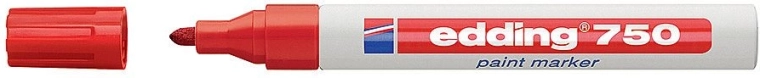 Lakmarker edding 750, rød