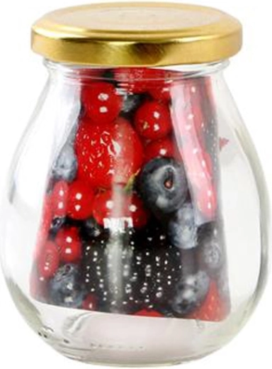 Henkogningsglas med låg MAYO 245 ml