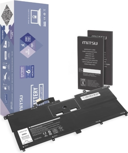 Batteri til Dell XPS 13 (9365) 7,6 V, 30 Wh, 4000 mAh – MITSU