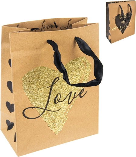 Gavepose Love 26 × 10 × 32 cm (mix af 3 varianter)