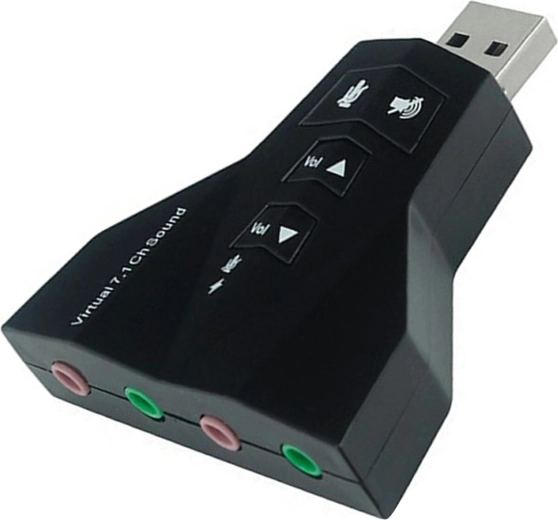 AK103D MUSIK LYDKORT USB 7.1