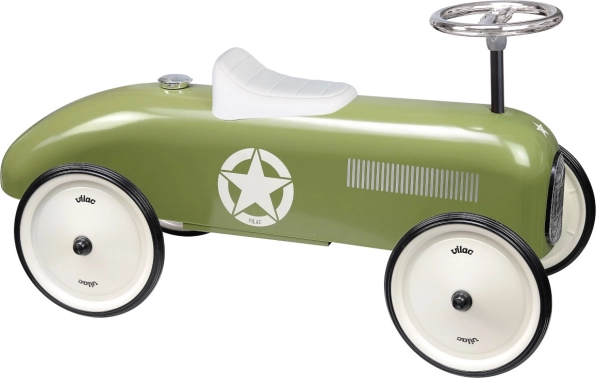 Vilac vintage metal løbecykel khaki