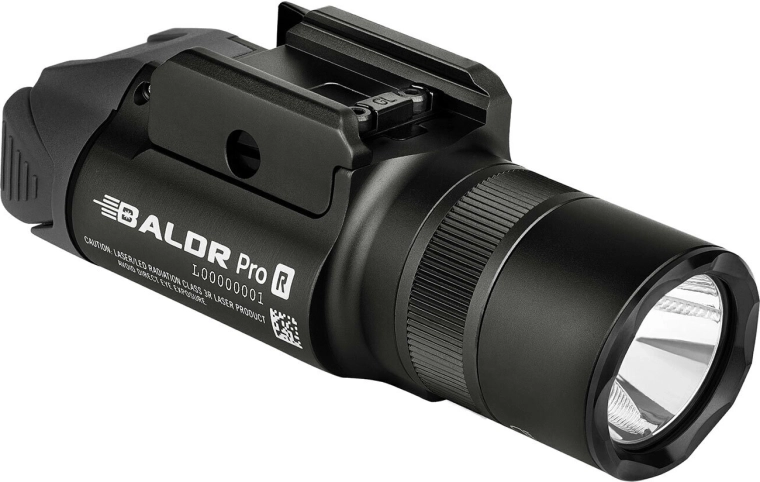 Taktisk lygte med laser OLIGHT Baldr Pro R – sort