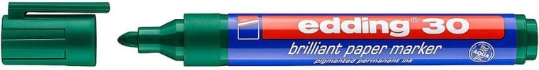 Permanent grøn marker Edding 30