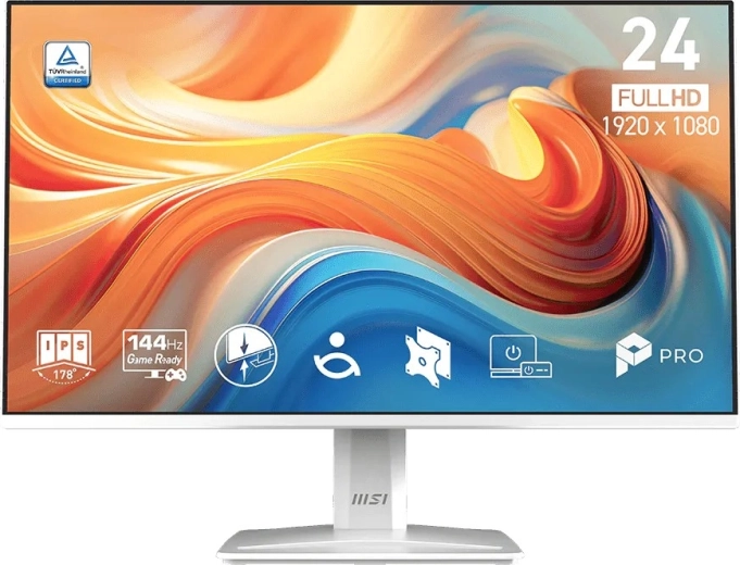 Skærm 23,8" LED Full HD 144 Hz hvid