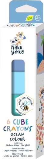 Voksfarver terninger Ocean 6 stk AVENIR