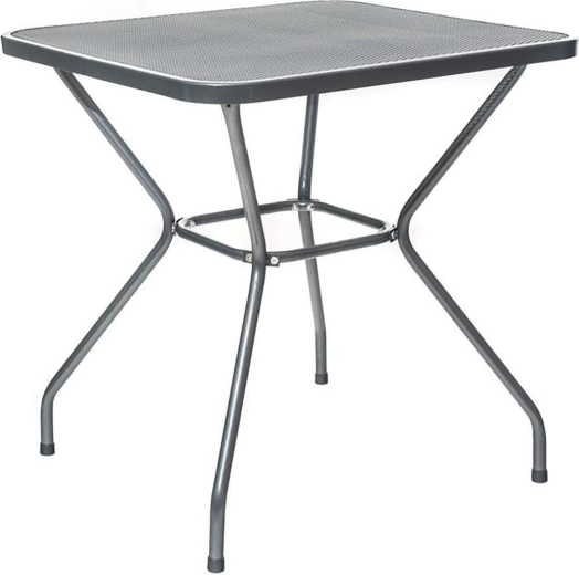 Havebord i stål Maine 70 × 70 cm