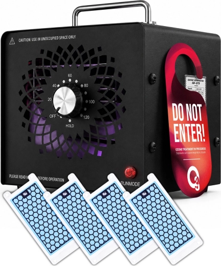 Renew Force ozongenerator 70.000 mg/h med timer og HOLD-tilstand