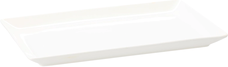 Porcelænsfad, ovalt serveringsfad 35,5 × 25 cm