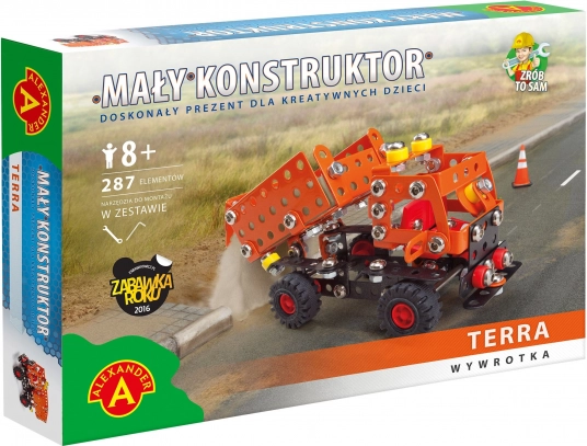 Alexander byggesæt - Lille konstruktør - Vejservice tipvogn