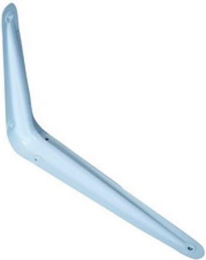Hvid hyldeknægt 250 × 200 mm - 2 stk.