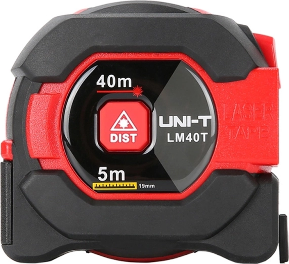 Uni-T LM40T laserdistancemåler med integreret målebånd 5 m