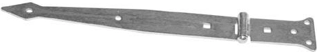 Dørhængsel 330 mm, galvaniseret