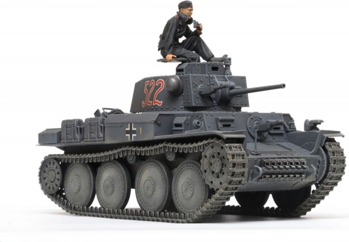 Plastikmodel af kampvognen Pz.Kpfw.38t Ausf. E/F
