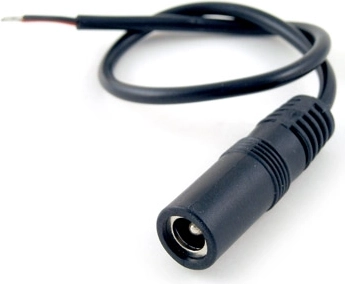 Solight strømstik med hunstik til LED-strips – 5,5 × 2,1 mm - 1 stk.